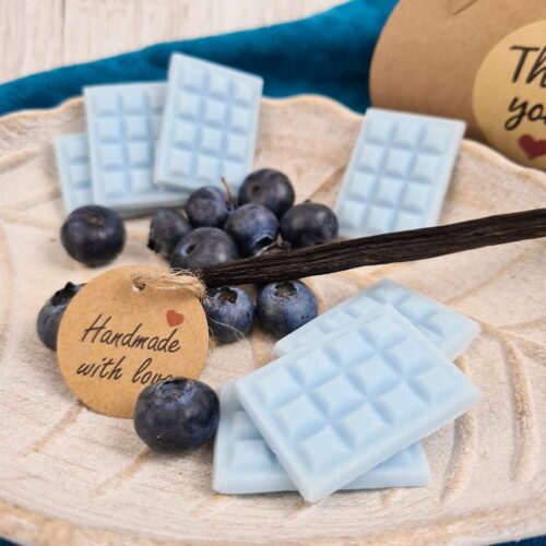 Wax melt din ceara de soia, Blueberry vanilla – Afine si Vanilie, tablete parfumate 50gr