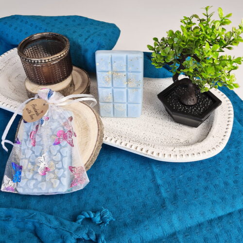 Tableta parfumata din ceara de rapita, Blueberry vanilla – Afine si Vanilie 40gr