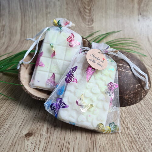 Tableta parfumata din ceara de rapita, Coconut love – Cocos 40gr
