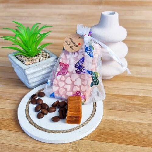 Tableta parfumata din ceara de rapita, Coffee addiction – Cafea si caramel 40gr