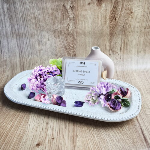 Wax melt din ceara de soia, Spring smell – Zambila, forma Stars 70gr